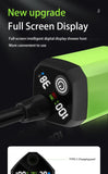 Portable Outdoor Shower Self-Priming Shower Rechargeable Shower Pump Camping - Black - Size 6000amh V1102-132-99912-BLK-6000AMH