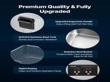 10L Ultrasonic Cleaner, Professional Ultrasonic Cleaner Machine with Cleaning Basket & Digital V952-SXJJKCSBQXJ1SKJLQ001V3