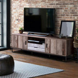 Artiss TV Cabinet Entertainment Unit 180cm Industrial FURNI-G-IND-TV02-WD-AB