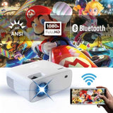 Laser 220 Series Gaming and Movie Bluetooth Projector with Screen V1031-PJ-220FHD-699