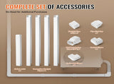 Mini Split Line Set Cover 76.2mm W830mm L, PVC Decorative Pipe Line Cover For Air Conditioner with V952-BSKSQFTSKDGX6NH9BV0