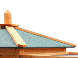 Furtastic Large Wooden Chicken Coop Rabbit Hutch Nesting Box Fir Wood WCC-JOY-004-LHN