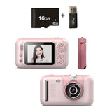 2.4 Hd Reversible Kids Camera 16G Memory Card & Reader - Pink PRL-6085903060DBT