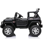 12 Jeep Inspired Ride On Car Kids Fairyland Adventure - Black V580-BKJEEPOZ617