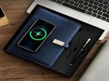 A5 Notebook That Can Both Write and Charge with Replaceable Paper A USB Drive Wireless Charging V1370-AZ4-21103