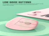 Two Ergonomic Vertical Wireless Mouse - Dual Mode , 5 Adjustable DPI, Silent V888-ELOSUNG35676