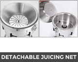 VEVOR Juice Extractor 370W Commercial Juice Extractor 176lbs/hr Capacity Centrifugal Juicer V952-WF-A3000ZXBXGZZJ1V3