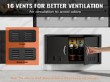 BBQ Access,762 x533 mm Double Outdoor Kitchen, Cold Plate Flush Mount, Wall Vertical V952-SMMBSCJMHS30RL2L0V0