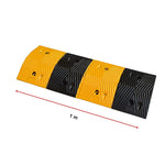 Pair of 1m Long 60T Load Rubber Speed Bump Hump Modular Speed Humps Road Hump V63-824161