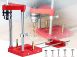 Woodworking Drill Locator Tool, Portable Precision Drill Positioner, Adjustable Hole Drilling V1107-CS-RKVHSJ13
