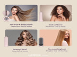 Hair Dryer Multi-Styler with Adjustable Heat Settings V196-HMS05