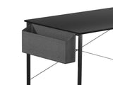 Levede L Shaped Computer Desk Home Desk Black DH1052-120-BK