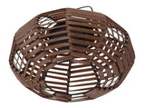 Rattan Solar Lantern Outdoor LED Hanging Lantern Waterproof Landscape Decorative Lamp for Garden V1294-YM0710-3119230151311