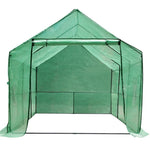 Greenfingers Greenhouse 3.5x2x2M Walk in Green House Tunnel Plant Garden Shed GH-WALK-35X20-GR