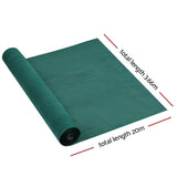 Instahut 50% Shade Cloth 3.66x20m Shadecloth Wide Heavy Duty Green SH-CL-366X200-100-R-GR