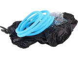 Wall Mounted Air Conditioning Cleaning Cover Bag with Drain Pipe for 11.5P Air Conditioner Black V1294-YM0714-3117210136611