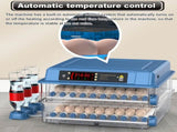 CARLA HOME 128 Egg Incubator withmatic Turning, LED Display, Humidity & Temperature Control, V178-36356