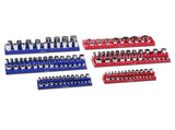Magnetic Socket Organizer Set, 6PCS Socket Holder, 1/4'', 3/8'' & 1/2'' Metric SAE Socket Trays with V952-TTJCXSHL6JTC3DNUPV0