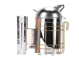 Bee Hive Smoker Stainless Steel Bee Smoker Beekeeping Equipment with Hanging Hook Prevent Burns V1294-YM0901-3111260000611