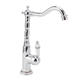 Bathroom Water Tap Retro European Style Brass Electroplating with Long Bend Hose Hot Cold Mixer V1294-YM0626-3112220094311