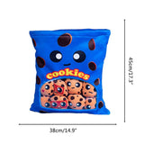 Cheese Puff Plush Toy Soft Cheesy Puff Plush Toy Puff Balls Cute Snack Filled Pillow Small Plush V1294-YM0716-10350561
