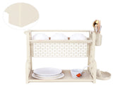 Multifunctional Kitchen Storage Rack Seasoning Bottle Storage Shelf Spice Rack HolderBeige V1294-YM0901-3118210077412