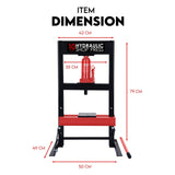 Shop Press - 10 Ton Hydraulic Standard V379-10TSHPPRSS0001