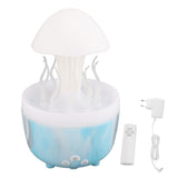 Rotating Raindrop Humidifier 300ml Essential Oil Diffuser with Remote Control 7 Color Light 4H 6H 8H V1294-YM0901-3113240348112