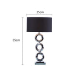 SOGA Simple Industrial Style Table Lamp Metal Base Desk Lamp TABLELAMPC65