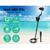 Metal Detector 220MM Deep Sensitive Waterproof Pinpointer Treasure Hunter MDETECTOR-C-2007-GC1037