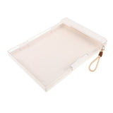 Clipboard Folder White Plastic with Dry Erase Top Panel and Large Storage Capacity V1369-AZ3-W-14525