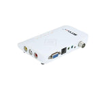 Mini TV Box Digital Computer RF AV to VGA HDTV Programs Tuner Receiver Monitor - Black V1263-JX-265