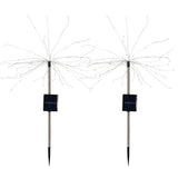 2Pcs/Set Outdoor Solar Garden Decorative Lights Lawn Lights Holiday Lighting V1294-YM0901-3111200165911