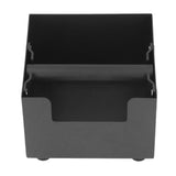 Coffee Knock Box Ground Waste Bin Container Stainless Steel Drawer Type Small Square Black V1294-YM0523-3118220001711