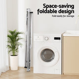 Artiss Clothes Rack Adjustable Foldable Steel HANGER-B-06-FLD-SI