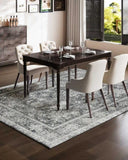 Area Rug, 2438.4x3048 mm Large Washable Rug, Non-Slip Tear-Resistant Soft Carpet, Pet & Child V952-JXDDT8X10FTF8FJJV001V0