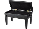 Piano Bench, Keyboard Piano Chair with 19.3"-22.8" Adjustable Height, Padded Cushion, Storage V952-DCWXGQZDSMKDIXZ9TV0