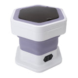 Mini Foldable Washer Wash and Spin Combo Ultra Cleaning Portable Travel Washer for Baby Clothes V1294-YM0901-3113240229213