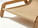 Curved Wooden Cat Lounge Chair with Sisal Scratching Surface Hammock-Style Pet Bed for Indoor V1341-ZY-XMLTHBH6
