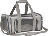 Bicycle panniers - Dog carrier bag for airplanes - Carrier bag for smalls - Size L - Cat basket, V1188-MS-313-0397