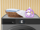 Grey Silicone Dryer Top Protector Mat Non Slip Cushion for Washing Machine V1369-AZ3-W-20637