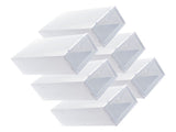 6PCS Shoe Storage Box Large White Thickened Transparent Clamshell Shoe Organizer Case for Home V1294-YM0626-3117220281511