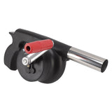 Hand Crank BBQ Blower Lightweight Portable ABS Barbecue Fan for Camping Picnic Fireplace V1294-YM0626-3111220314211