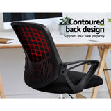 Artiss Office Chair Drafting Stool Computer Standing Desk Mesh Chairs Black OCHAIR-H-DRAF-BK