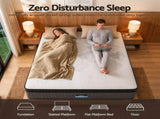 Giselle Bedding Double Mattress 37cm 4-in-1 Adjustable Firmness Cooling Gel Memory Foam Dual-Zone MATTRESS-B-VIVE-37-D