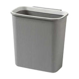 Hanging Folding Mini Trash Can for Kitchen Cabinet Door, Small Collapsible Garbage Bin Under Sink, V1366-AZ2-W-12827