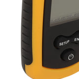 Portable Fish Depth Finder LCD Display Handheld Fish Finder 200khz Sonar Frequency Castable Kayak V1294-YM0901-3113240004311