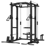 LSG GRK100 with FID Bench and 90kg Olympic Bars and Tri-Grip Weights V420-LGST-GRK100-B