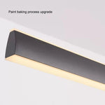 Modern Minimalist Trapezoid Pendant Light Adjustable LED Bar Light White V255-L-18898-W