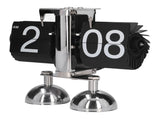Flip Clock Quartz Movement High Accuracy Retro Style Stainless Steel Simple Operation Quartz Clock V1294-YM0715-3115210256511